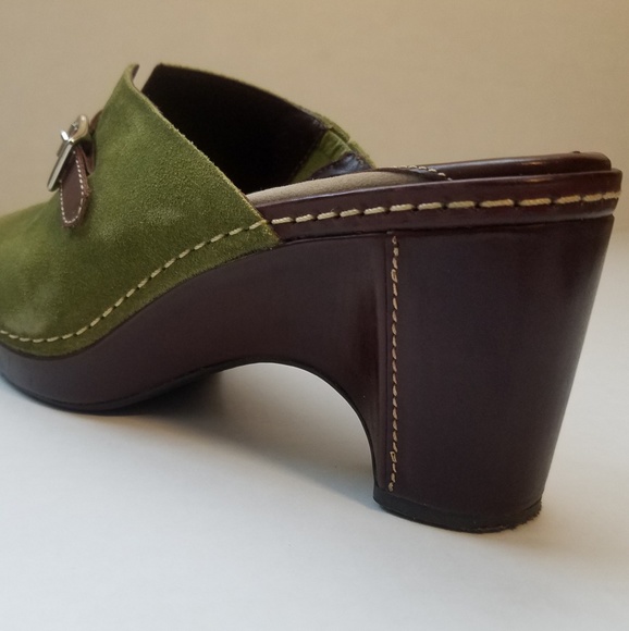 Cole Haan Suede leather wedge Mule - Picture 3 of 5